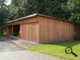 Abstellraum mit Garage